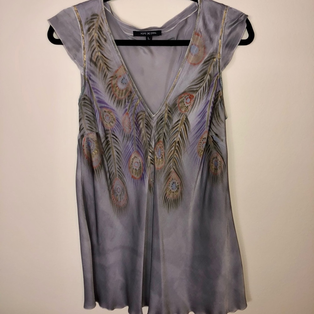 Hope & Emma Silk Blouse